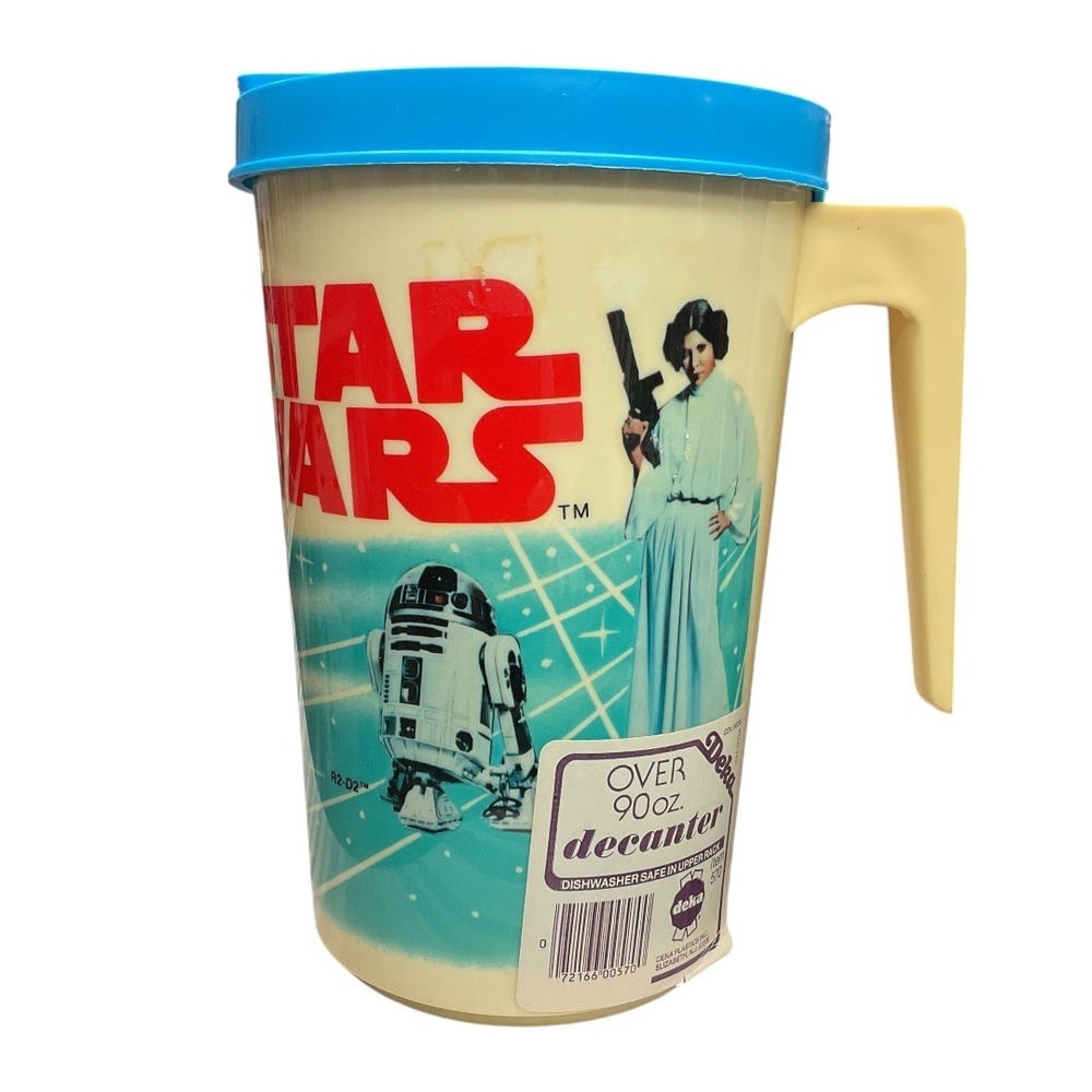 20th Century Fox Star Wars Graphic Plastic Cup Movie Collectible‎ Pitcher One Sz